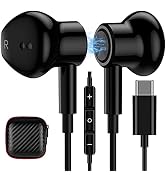 USB C Headphones Magnetic Wired Earbuds for iPhone 17 Pro Max 17e 16 16e 15,Noise Isolation In Ea...