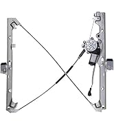 741-644 Power Window Regulator and Motor Assembly Driver Side Front Left Replacement for Chevy Si...