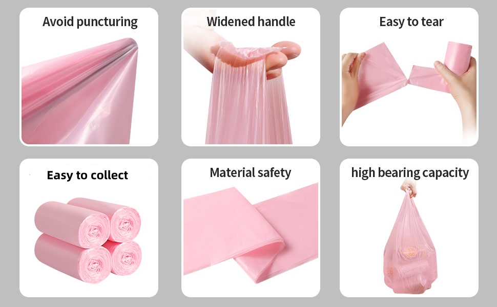 2-4 Gallon Portable Trash Bags