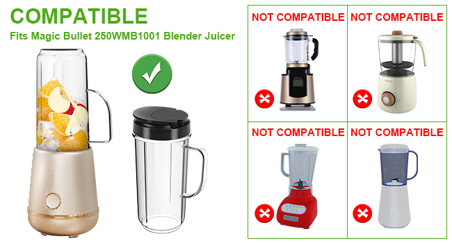 2 Pack Magic Bullet Blender Cups