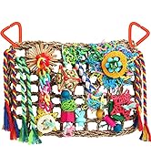 Bird Toys Bird Foraging Toys for Parakeets Cockatiel Conures Lovebirds Bird Foraging Shredding Se...