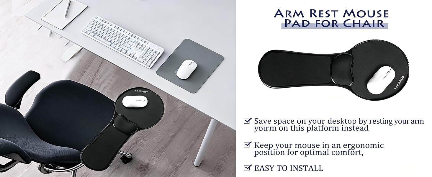 Arm Rest Mouse Pads