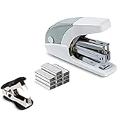 PAPERPAL White Medium Size Effortless Stapler Set