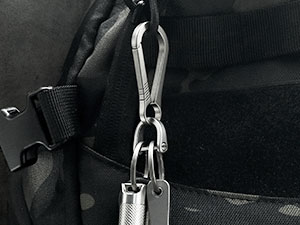 titanium key ring