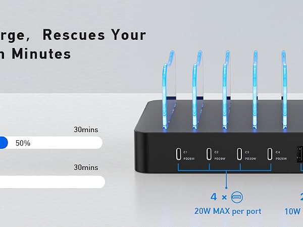 charging station for multiple devices