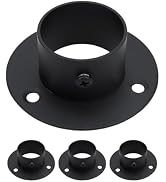 Antrader Stainless Steel Heavy Duty Closet Rod Holder,1.5" (38mm) Diameter | Closet Rod Flange Fl...