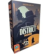 Pandasaurus Games District Noir Card Game | Crime Themed Bluffing and Set Collection Strategy Gam...