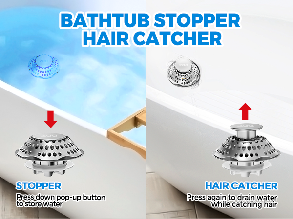 bathtub drain stopper tub stopper bathtub drain bathtub drain plug drain hair catcher