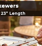 Stainless Steel BBQ skewer