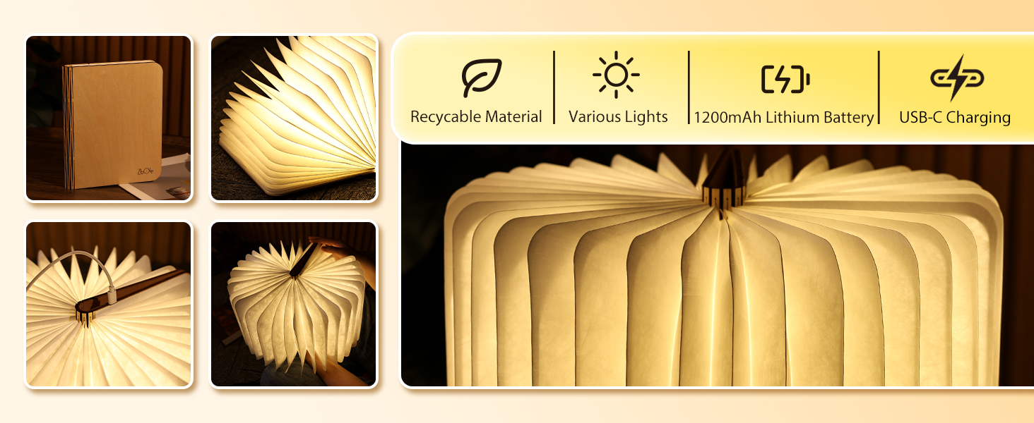 book lamp