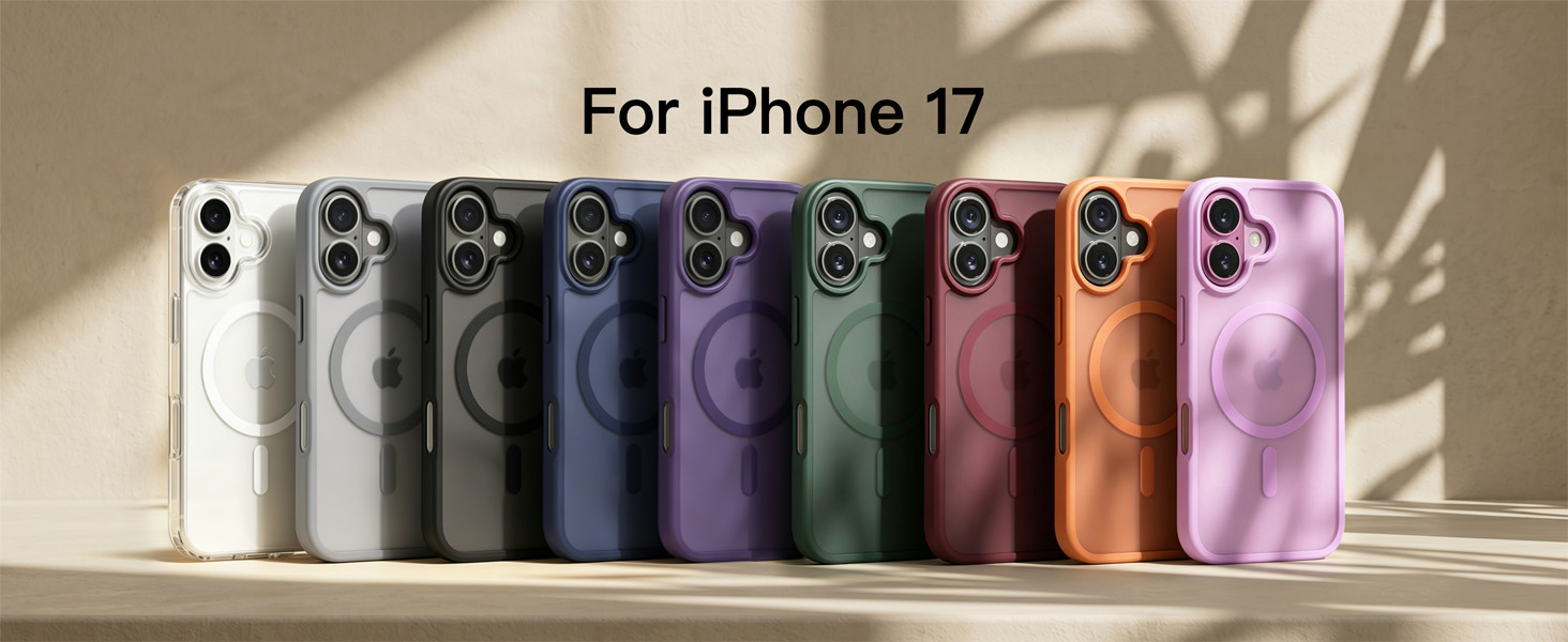 CACOE Magnetic Case for iPhone 17 6.3 inch