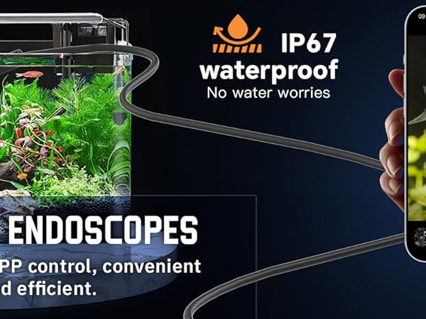 endoscope camera with light iphone