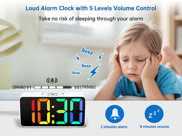 loud alarm clock