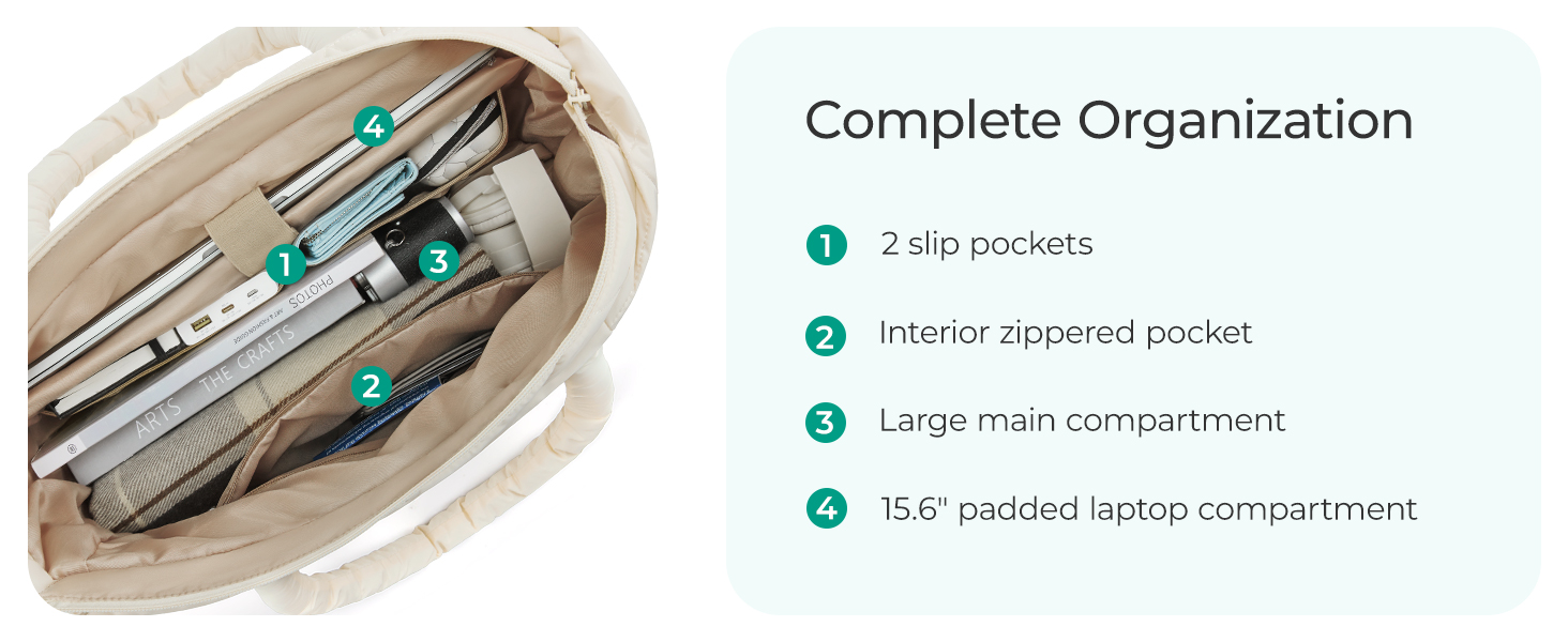 quilted tote bag