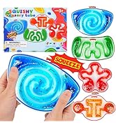 Squishy Sensory Toys for Kids - 4 Pack Fidget Toy Sensory Maze for Autism - Stress Anxiety Relief...