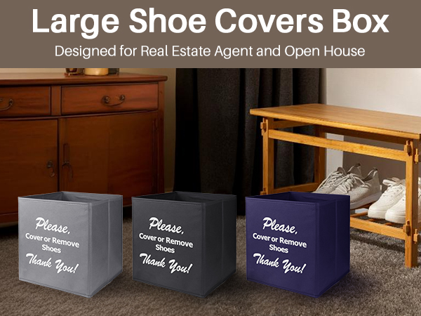 shoe covers box