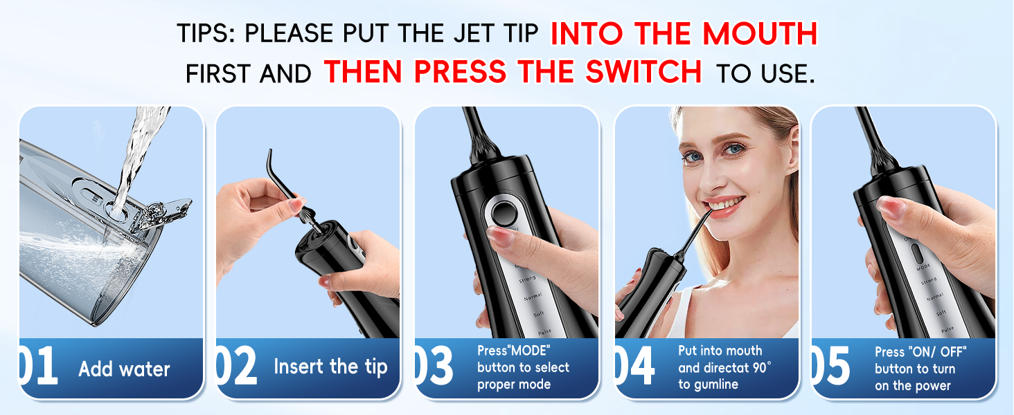 water flosser