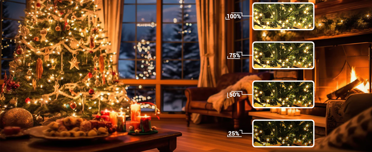 dimmable christmas lights