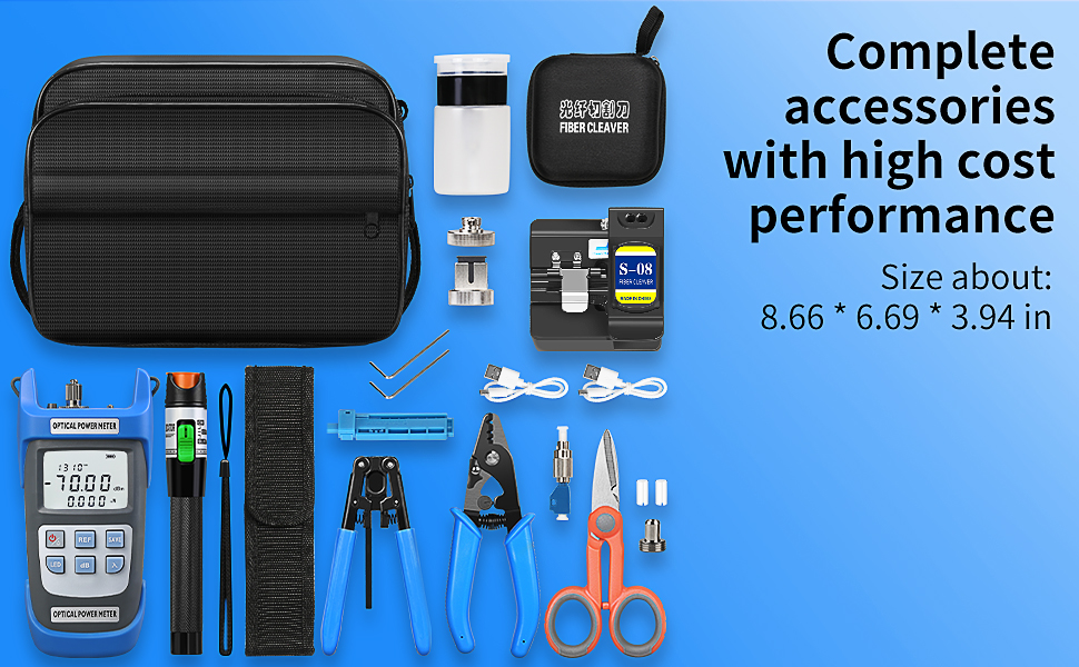 Fiber optic tool kit