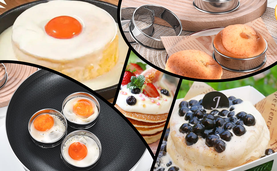 muffin rings crumpet rings stainless steel