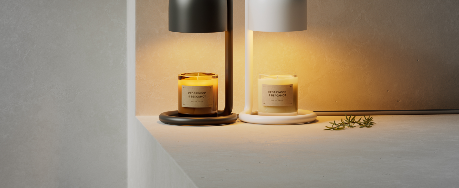 candle warmer lamp with timer