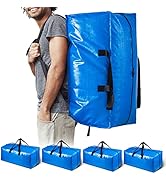TAILI Moving Bags Heavy Duty Extra Large, 4 Pack Packing Bags for Moving with Strong Handles and ...