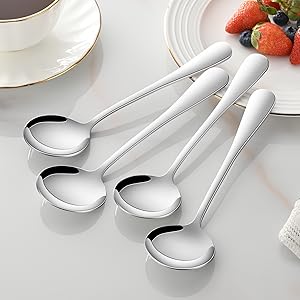 ergnomic Handle Stainless Steel Spoons Set