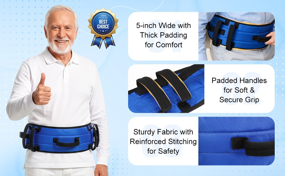 mobility aids gait belts for senior gait belts transfer belts for seniors gate belts for elderly
