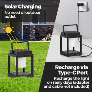 solar outdoor lantern