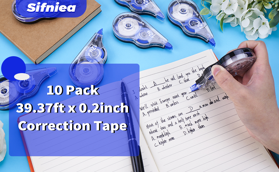 White Out Correction Tape
