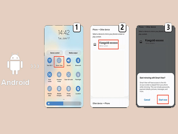 Plug and play, no app no driver needed, compact streaming stick for projector