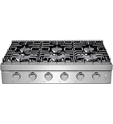 AAOBOSI 36 inch Gas Cooktop, Freestanding Range Commercial Cooktops, Built-in Propane Stoves Top ...