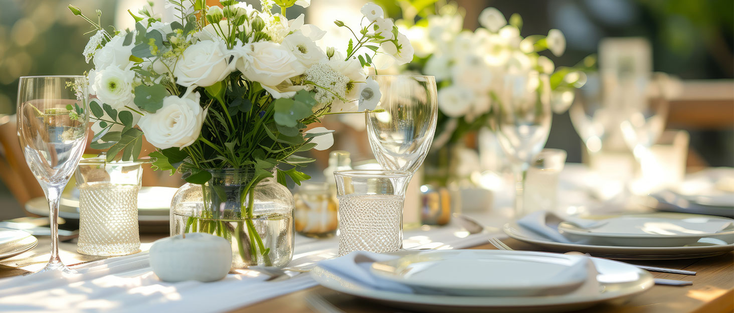 plates and napkins set