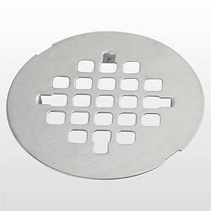 shower drain cover round snap in shower drain cover