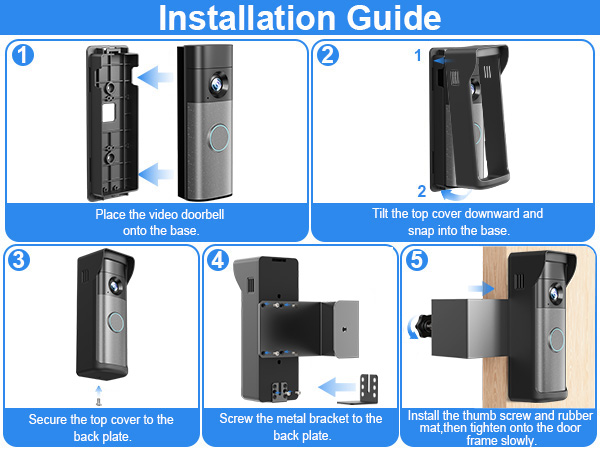 ring battery doorbell mount anti theft doorbell mount ring doorbell mount no drill adjustable
