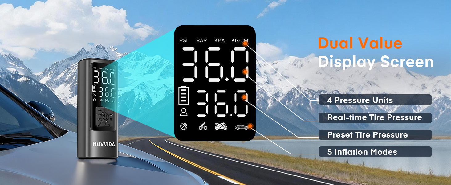 Portbale tire inflator