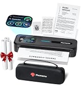 Phomemo M832D Portable Printer with Touchscreen for Travel with a Carry Case and 3 Rolls of Therm...