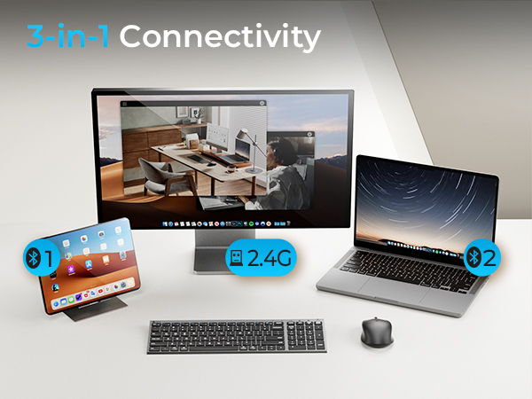 Bluetooth Keyboard and Mouse