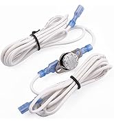 Adviace Snap Disc Thermostat Switch Sensor with High Temperature Wire for BLOT BLOTBLDV and BLOTM...