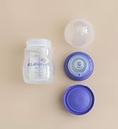 Lansinoh Baby Bottle Components On Flatlay