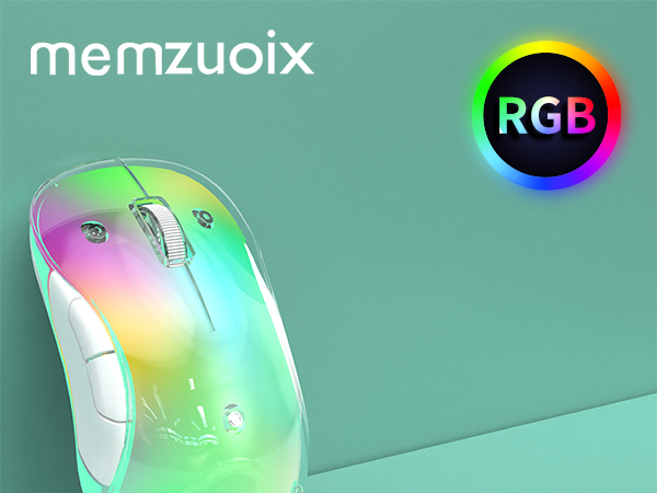 wireless mouse/rechargeable mouse/RGB wireless mouse green