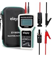 ELEJOY 1800W Solar Panel Tester MPPT Photovoltaic Multimeter & Watt Meter Smart Portable Tool for...