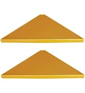 evron Acrylic Corner Mounting Shelf,Corner Shelves Waterproof for Bathroom Storage,Easy to Instal...