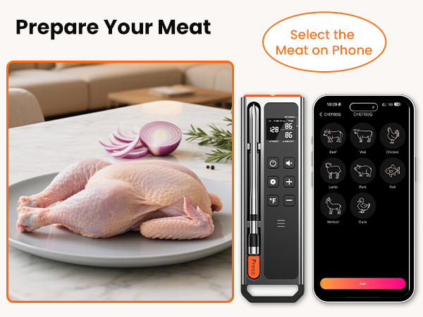 bluetooth meat thermometer
