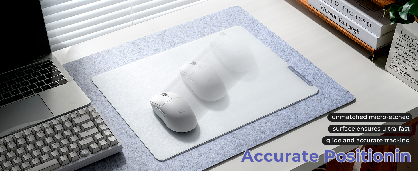 glass mouse pad