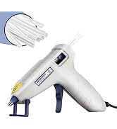WORKPRO Mini Hot Glue Gun Kit, 20pcs Hot Glue Sticks Included, Lightweight Hot Melt Glue Gun for ...