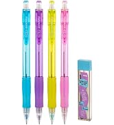 Enday Mechanical Pencils.7 mm #2 HB Lead Pencil with Dark Lead and Durable Eraser Refills, Drawin...
