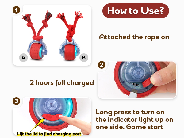 wiggle dog ball rechargeable