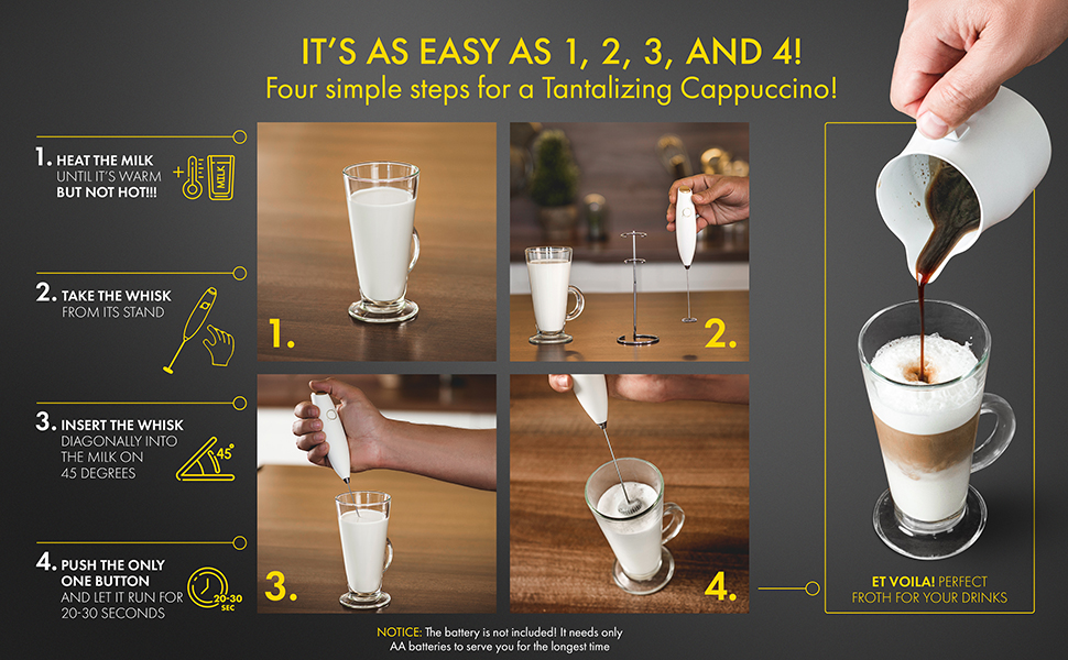 Simple Steps for a Tantalizing Cappuccino