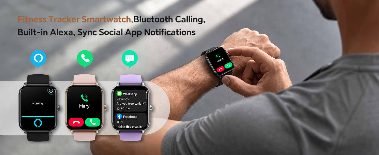 Fitness Tracker Smartwatch